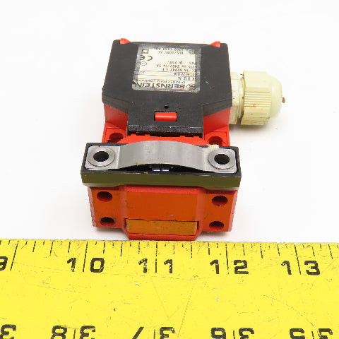 Bernstein SK-U1Z M 601.6119.016 300VAC 10A Safety Interlock Switch W/ Key