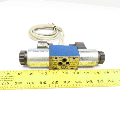 Rexroth 4WE 6 W62/EG24N9K4 4/3 Position Float Center Hydraulic Valve 24VDC Coil