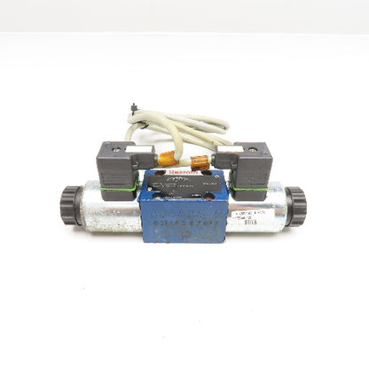 Rexroth 4WE 6 W62/EG24N9K4 4/3 Position Float Center Hydraulic Valve 24VDC Coil