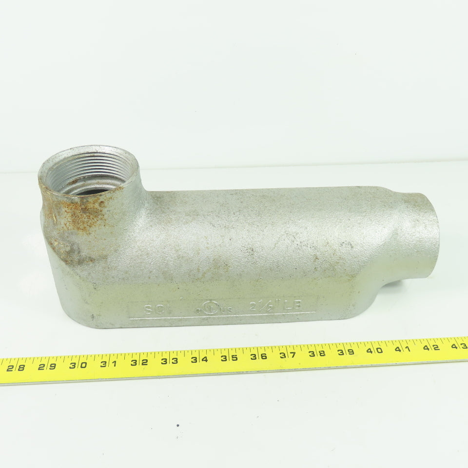 SCI LB 2-1/2" Conduit Body Threaded Hub 3#300MCM