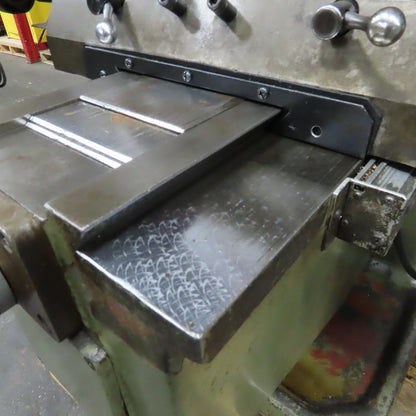Webb 3VK 10"x50" Vertical Knee Mill Milling Machine 480V 3Ph X-Axis Autofeed R8