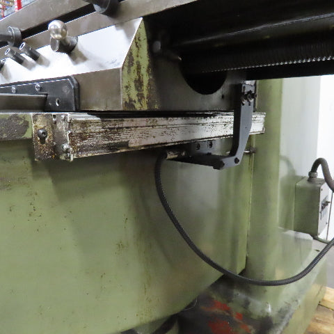 Webb 3VK 10"x50" Vertical Knee Mill Milling Machine 480V 3Ph X-Axis Autofeed R8