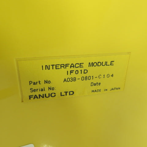 Fanuc A03B-0801-C104 Interface Module Lot Of 3