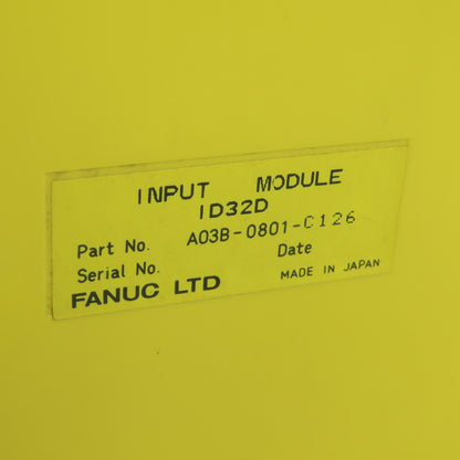 Fanuc A03B-0801-C126 Interface Module ID32D