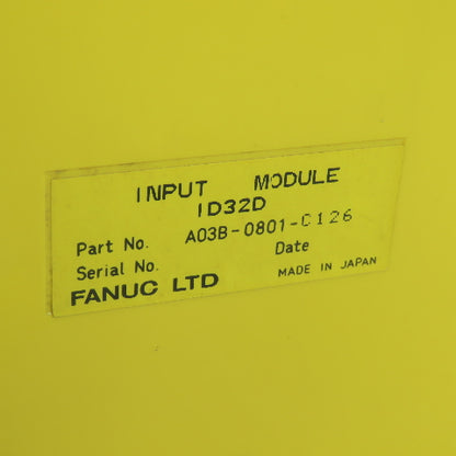 Fanuc A03B-0801-C126 Interface Module ID32D
