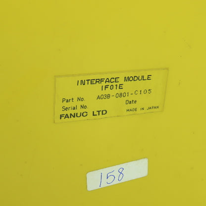 Fanuc A03B-0801-C150 Interface Module IF01E