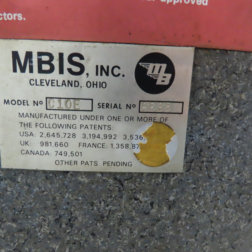 MB Electronics C10E Electrodynamic Shaker Excitation Motor 6kVa Air Cooled