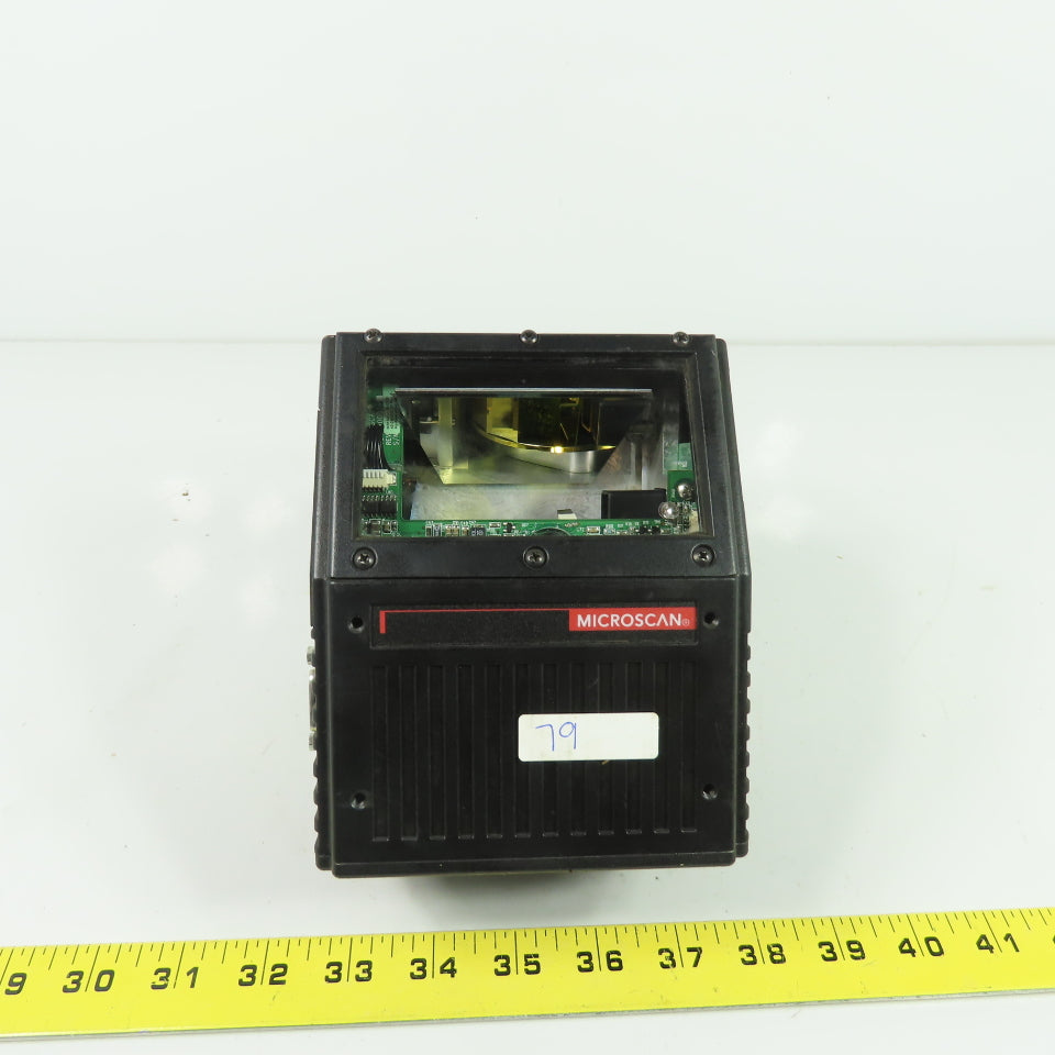 Microscan FIS-0890-0001G Fixed Mount Long Distance Barcode Scanner 10-28V 24W