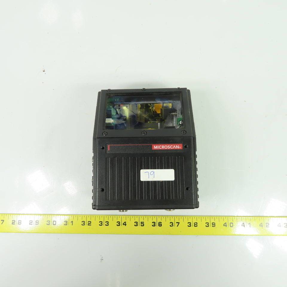 Microscan FIS-0890-0001G Fixed Mount Long Distance Barcode Scanner 10-28V 24W