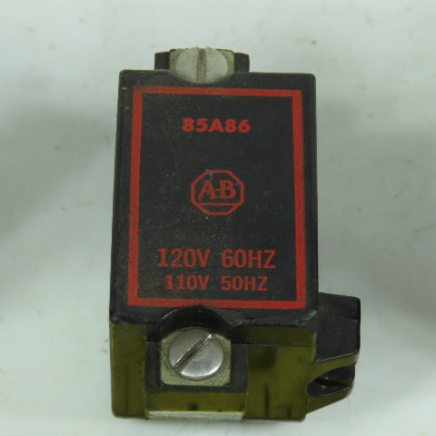 Allen Bradley 71A288, 85A86 71A86, 73A86 Misc Contactor Coils 120V & 480V Lot/8