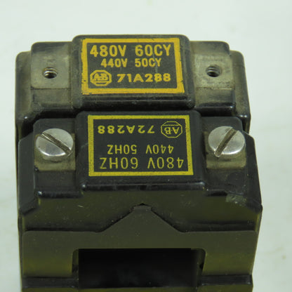 Allen Bradley 71A288, 85A86 71A86, 73A86 Misc Contactor Coils 120V & 480V Lot/8