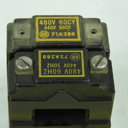 Allen Bradley 71A288, 85A86 71A86, 73A86 Misc Contactor Coils 120V & 480V Lot/8