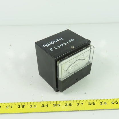 Reliance 9C44 Percent Full Load Panel Meter 0-200