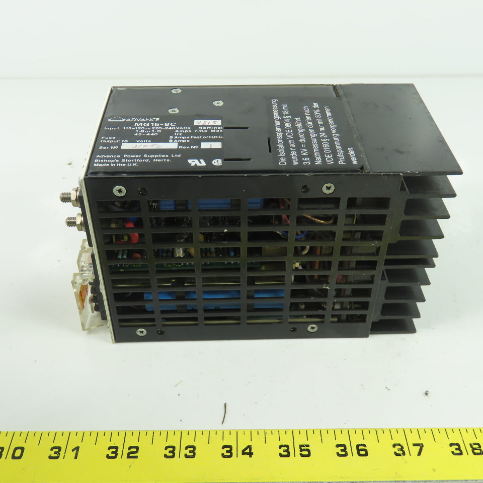 Advance Power MG15-8C Power Supply 120/240V 1.8A