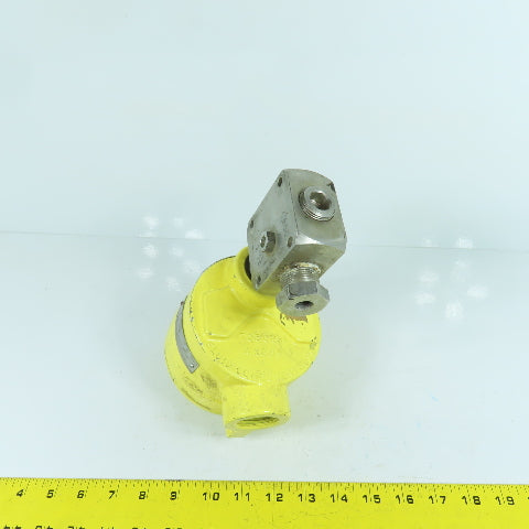 Fluid Components FR70-4/ 1/4" IT/1/4'/2.5" Flow Control Switch 115VAC