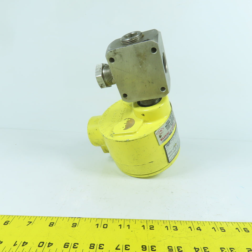 Fluid Components FR70-4/ 1/4" IT/1/4'/2.5" Flow Control Switch 115VAC