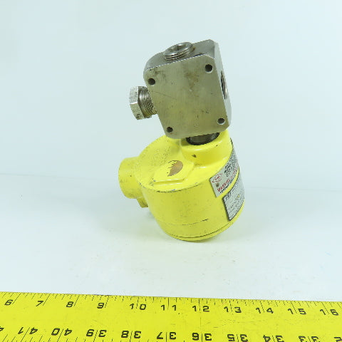 Fluid Components FR70-4/ 1/4" IT/1/4'/2.5" Flow Control Switch 115VAC