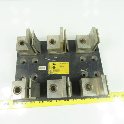 Buss J60400-3CR 600V Fuse Block 400A 60C/75C Wire Class J