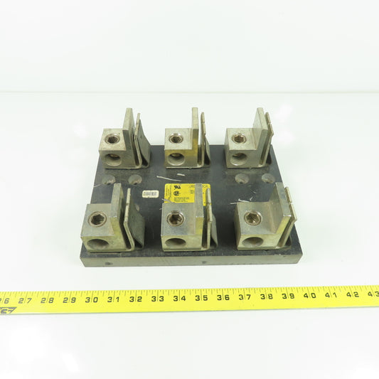 Buss J60400-3CR 600V Fuse Block 400A 60C/75C Wire Class J