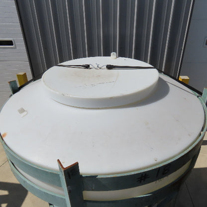 Approx. 900Lbs. Dry Bulk Material Hopper Manual Dispenser Fork Pockets