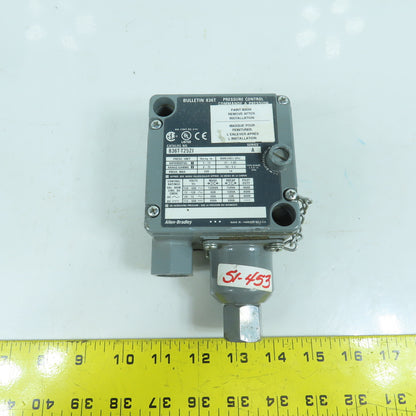 Allen Bradley 836T-T25J Electro Mechanical Pressure Control Switch 120-600V