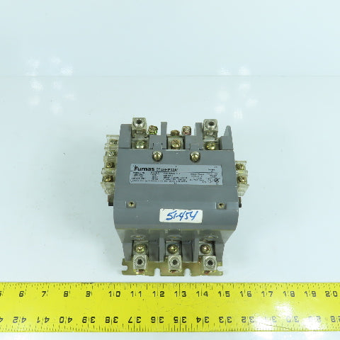 Furnas 40HP32A Nema Size 3 90A 600VAC Contactor 50HP 120V Coil