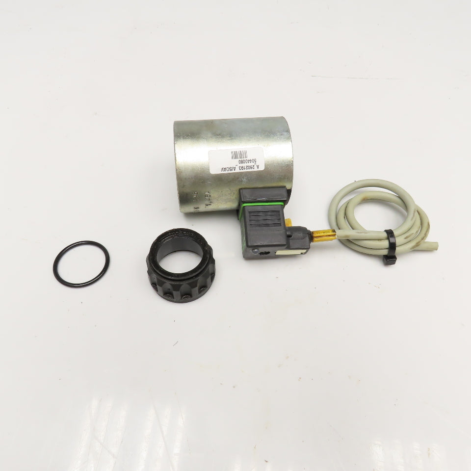 Rexroth 019793 K 446 24V DC Solenoid 4WE Series Valve Coil