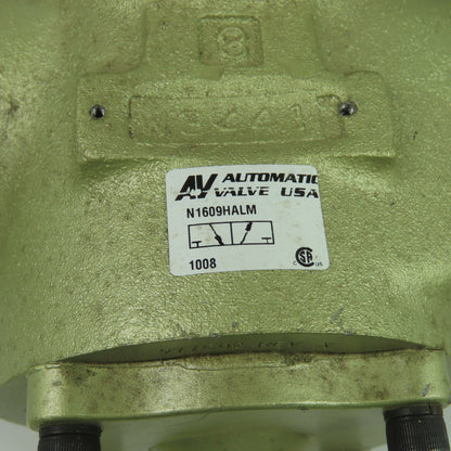 Automatic Valve N1609HALM Pneumatic Control Lock Valve 1-1/2" NPT