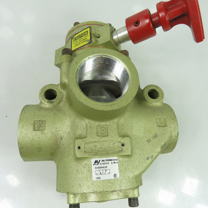 Automatic Valve N1609HALM Pneumatic Control Lock Valve 1-1/2" NPT