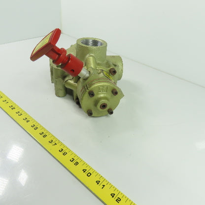 Automatic Valve N1609HALM Pneumatic Control Lock Valve 1-1/2" NPT