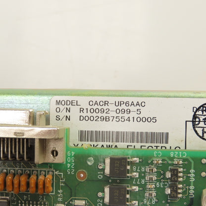 Yaskawa CACR-UP6AAC Servo Drive Unit W/ JASP-WRCA01B
