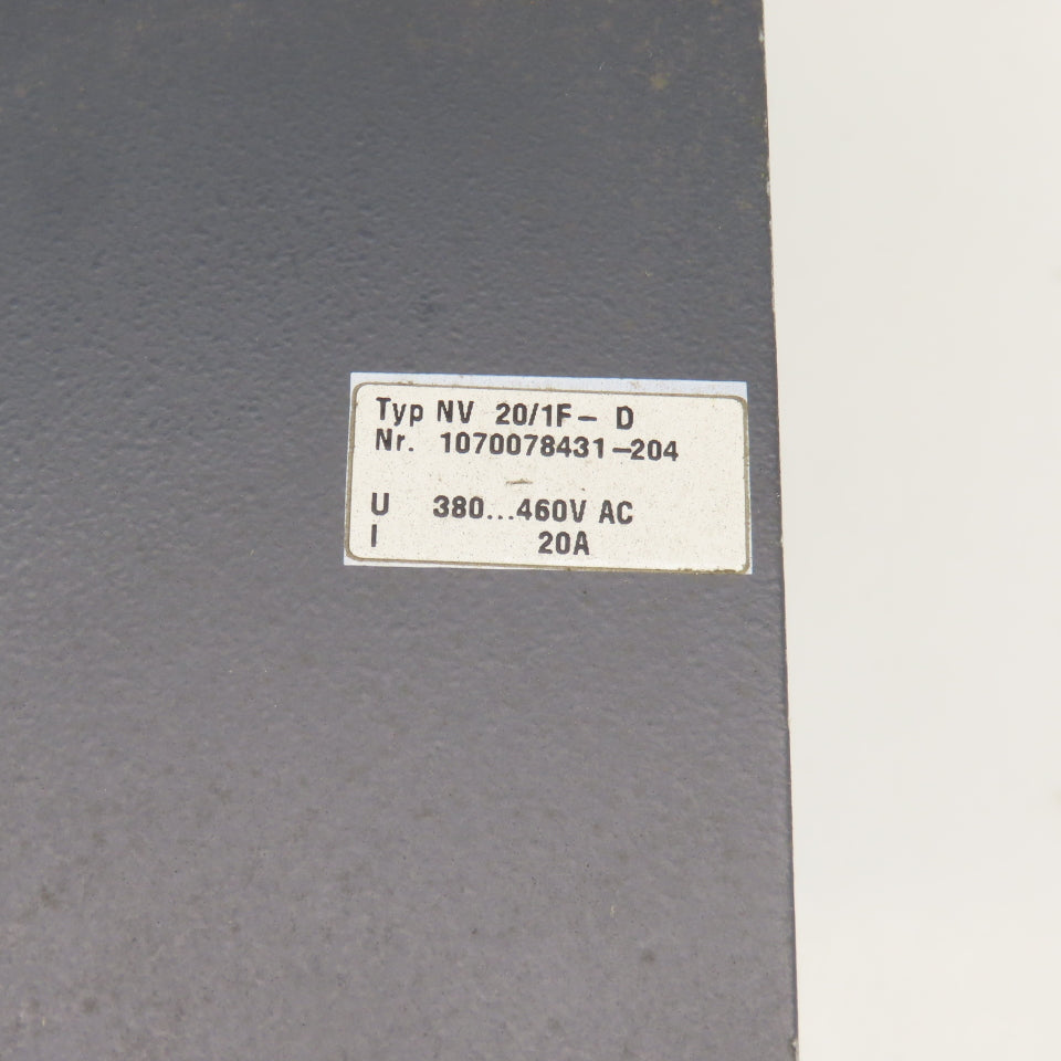 Bosch NV 20/1F-D 1070078431-204 20A Power Supply Filter 380-460VAC