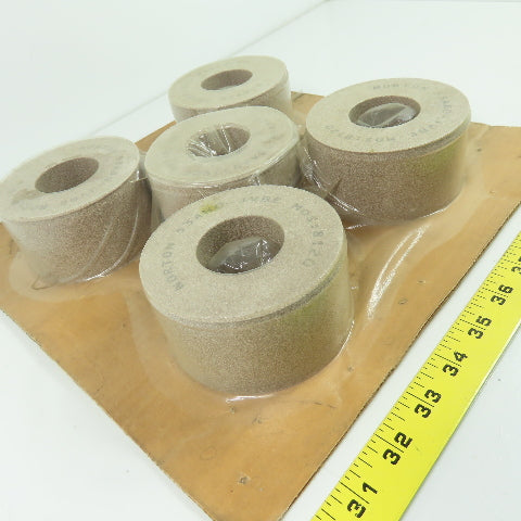 Norton 53A80-JVBE 4"x2" Grinding Wheel 1-3/4" Bore Lot Of 5