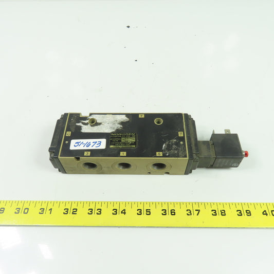 Norgren MN01CFA75AJJG 150PSI Pneumatic Air Control Valve 120V Coil 3/8" NPT
