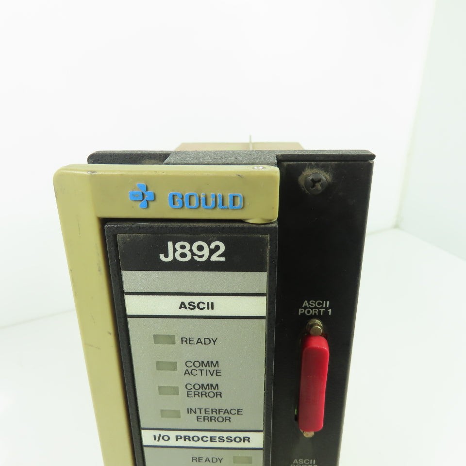 Modicon Gould J892 Remote I/O Processor ASCII
