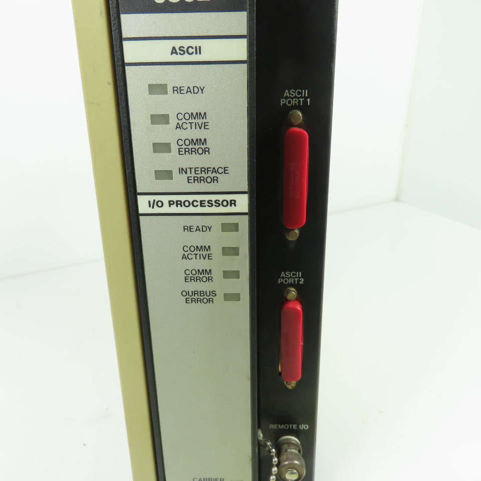 Modicon Gould J892 Remote I/O Processor ASCII