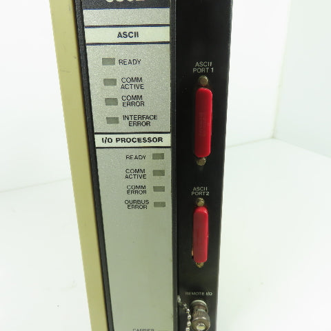 Modicon Gould J892 Remote I/O Processor ASCII