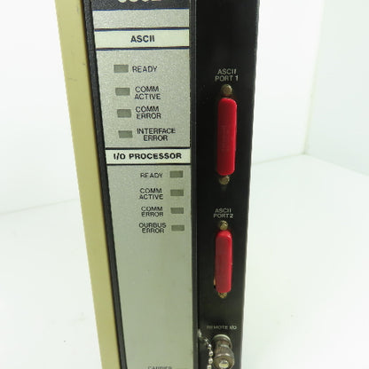Modicon Gould J892 Remote I/O Processor ASCII