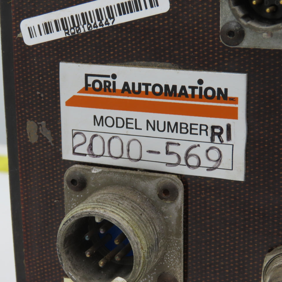 Fori Automation 2000-569 Class II Laser Scanner Output <1mW Wavelength 600-710nm
