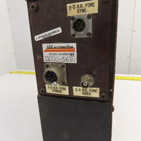 Fori Automation 2000-569 Class II Laser Scanner Output <1mW Wavelength 600-710nm