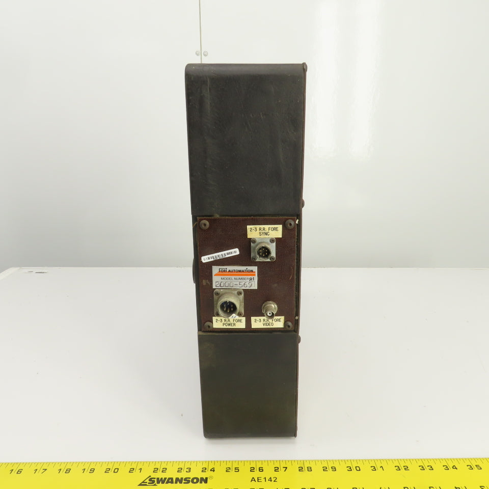 Fori Automation 2000-569 Class II Laser Scanner Output <1mW Wavelength 600-710nm