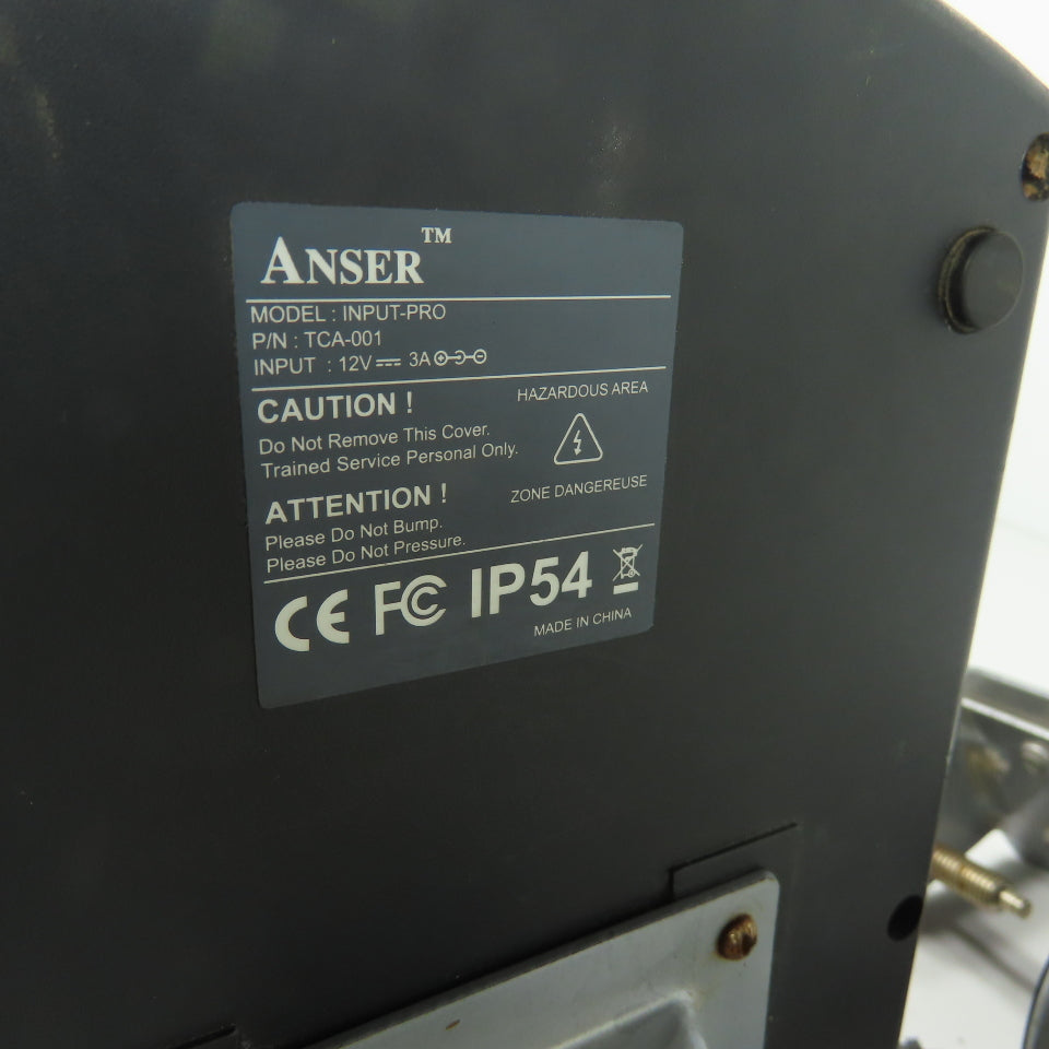 Anser TCA-001 Input-Pro Operator Control Pendant W/TCM-001 Long Arm Bracket