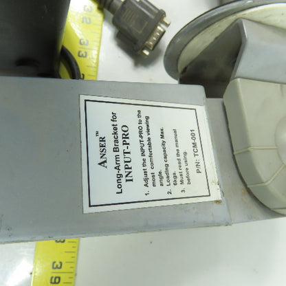 Anser TCA-001 Input-Pro Operator Control Pendant W/TCM-001 Long Arm Bracket