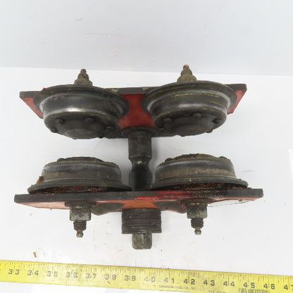 Coffing TG-05-P 1/4 Ton Hoist Push Trolley 2-1/2" to 5" Beam Flange