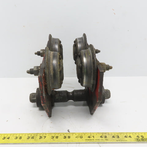 Coffing TG-05-P 1/4 Ton Hoist Push Trolley 2-1/2" to 5" Beam Flange