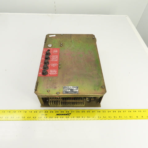 Allen Bradley 1313-B0A62313 1.5HP DC Regulated Speed Drive 240V 1PH x 180VDC Out