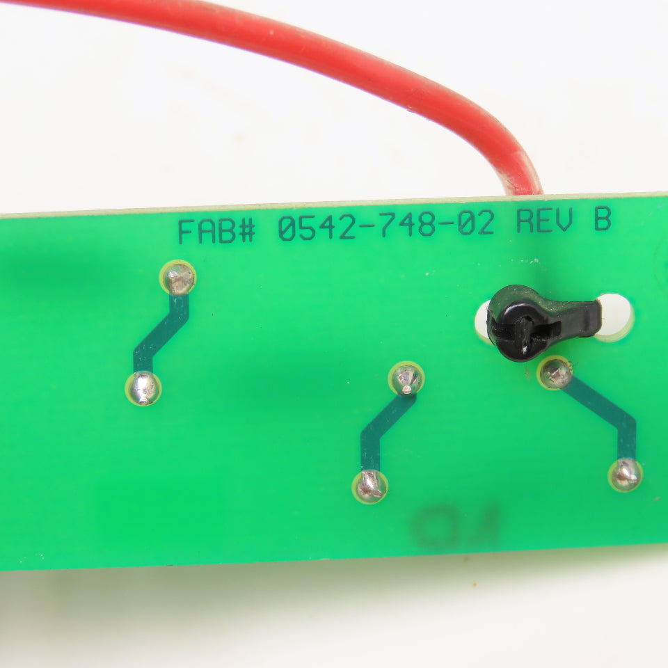 0542-748-02 Testing Circuit Board