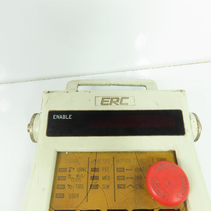 Yaskawa JZNC-TB24L Erc Robot Teach Pendant W/Digital Display