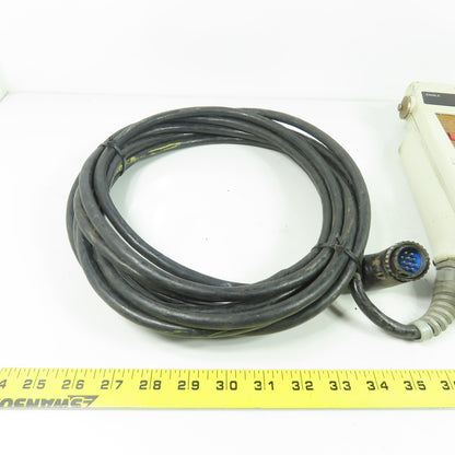 Yaskawa JZNC-TB24L Erc Robot Teach Pendant W/Digital Display