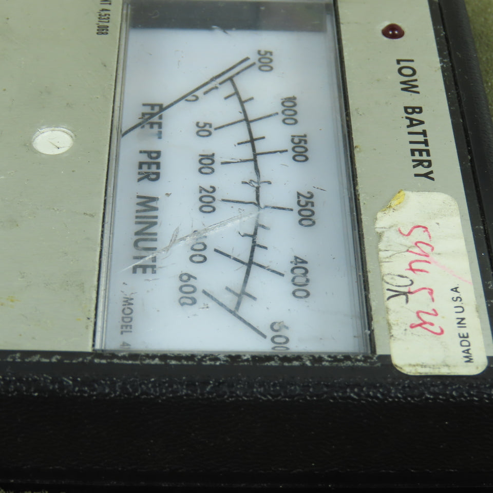 Dwyer 470-1 Thermal Anemometer W/ Probe